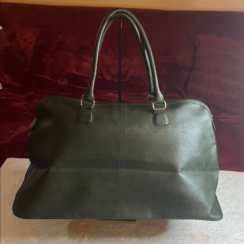 Estee Lauder Dark Green Tote Bag